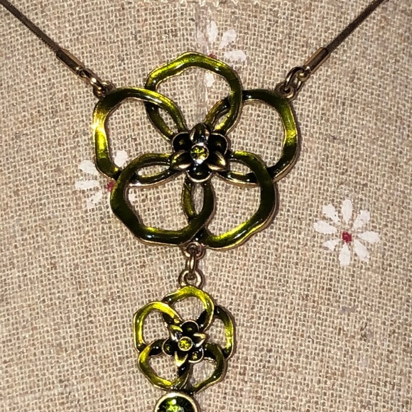 PILGRIM~Danish Design Nordic Flower Necklace - Picture 3 of 7